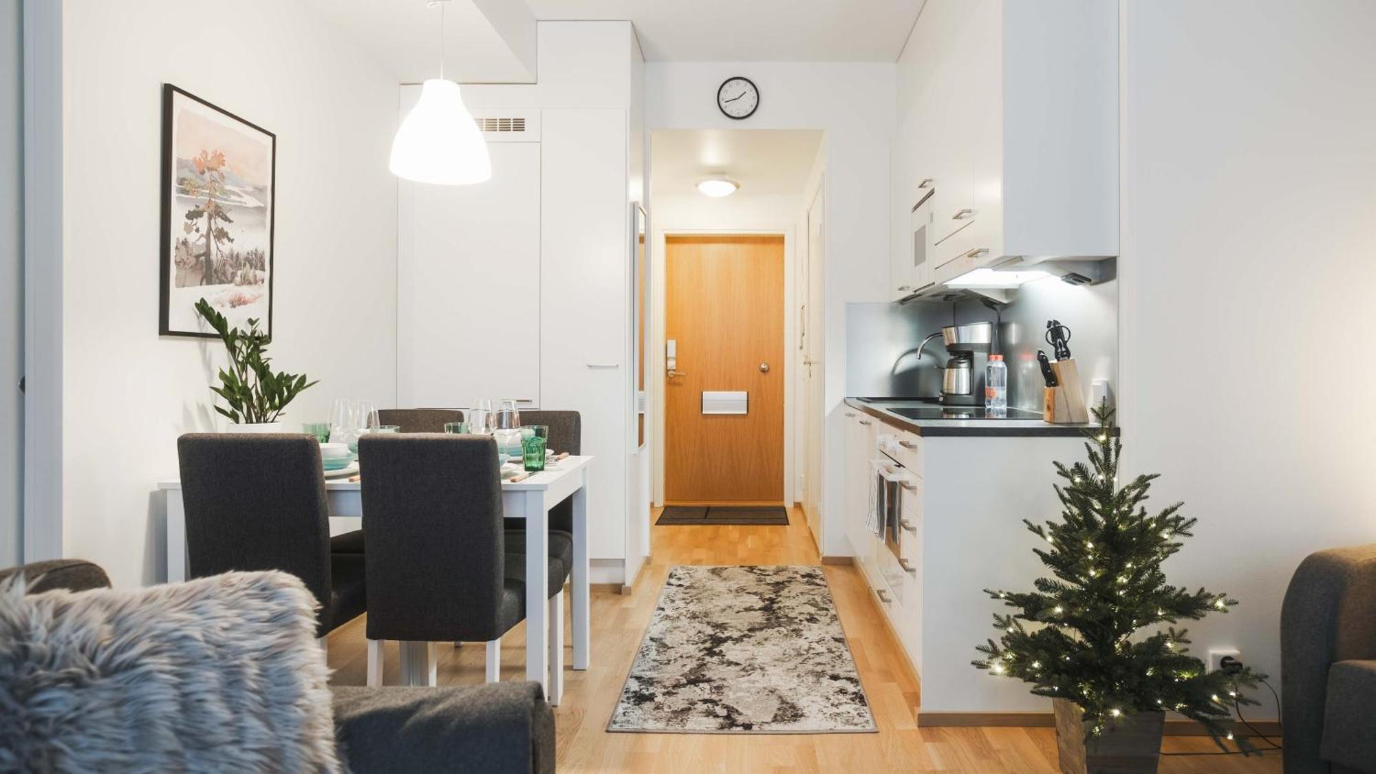 Cozy City Apartment With Sauna Рованиеми Екстериор снимка