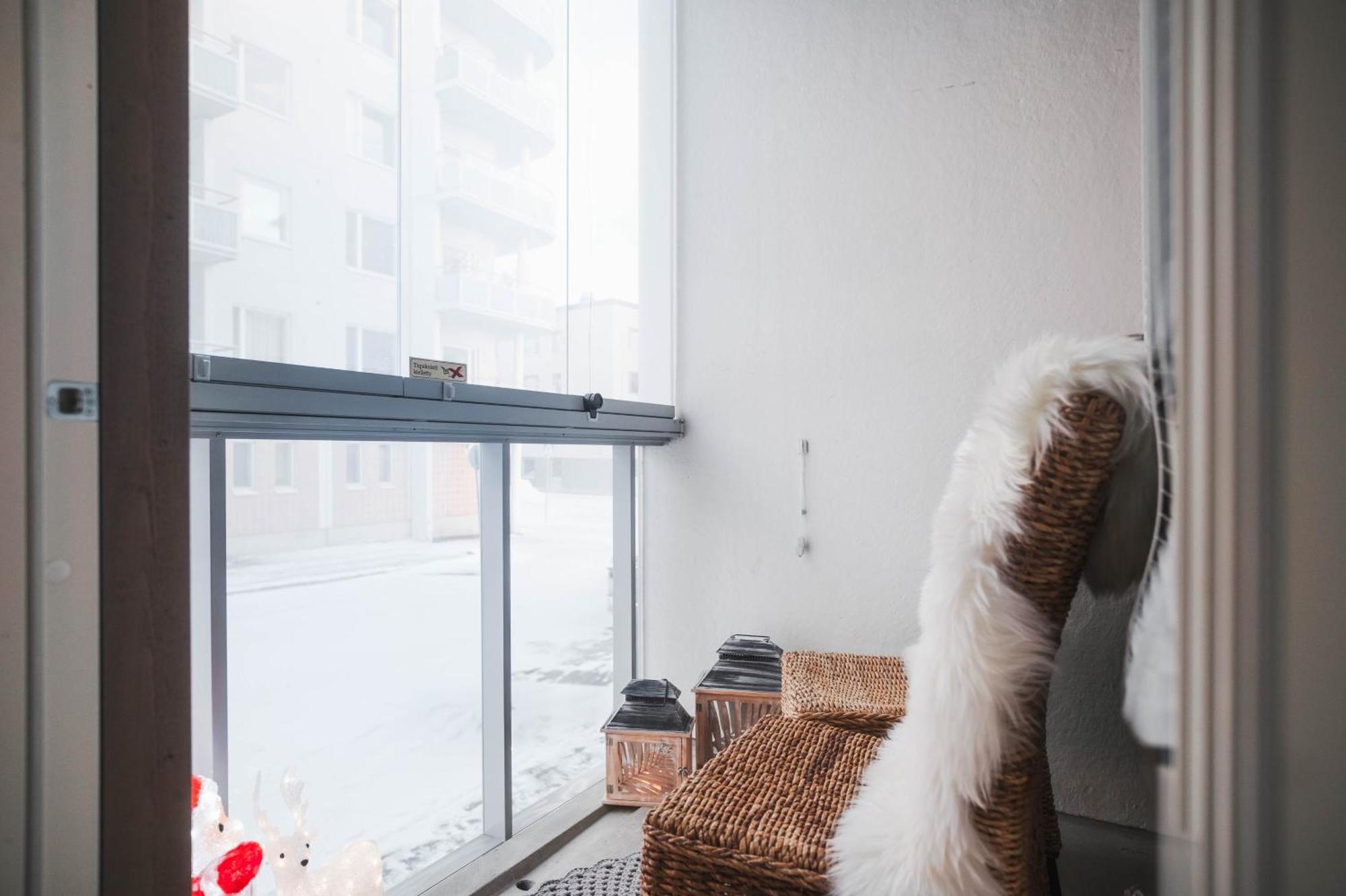 Cozy City Apartment With Sauna Рованиеми Екстериор снимка
